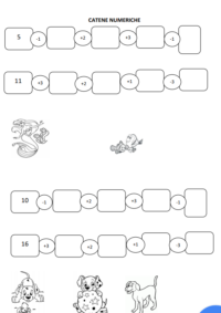 Catene Numeriche Di Addizioni E Sottrazioni Entro Il Maestra Anita