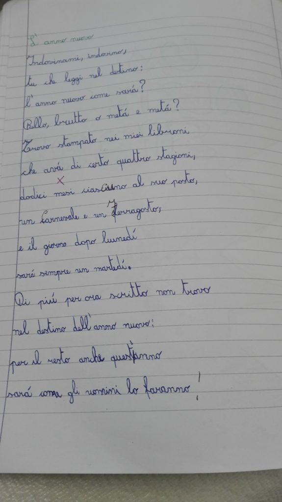 La Befana E L Arrivo Dell Anno Nuovo Classe Quarta Italiano Maestra Anita