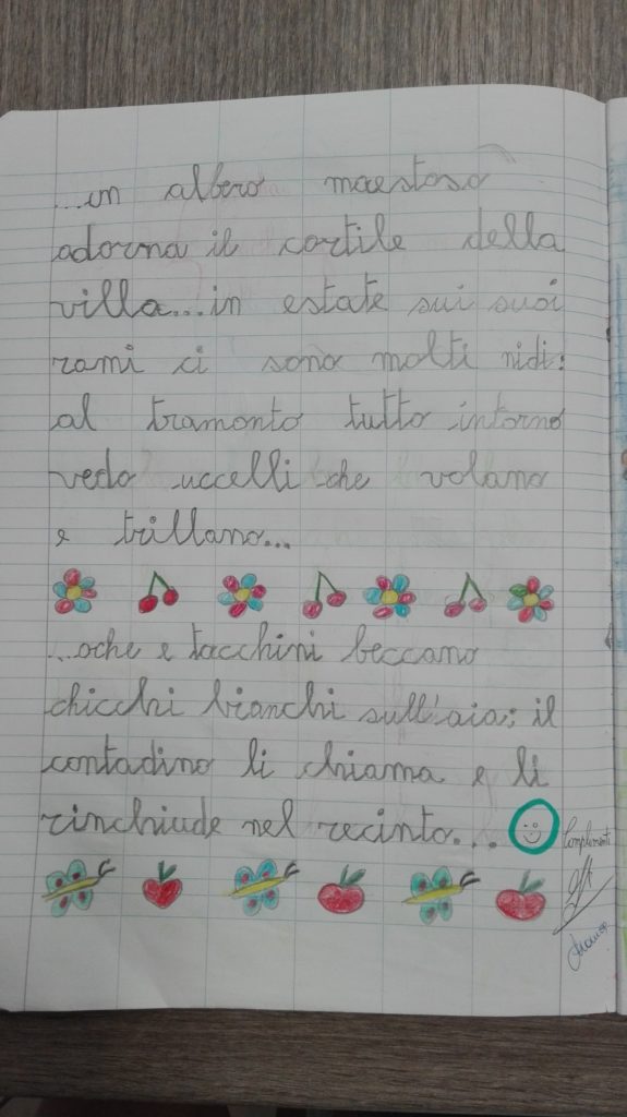 Lettere Erba Cielo Corsivo In Prima Aprile Maestra Anita