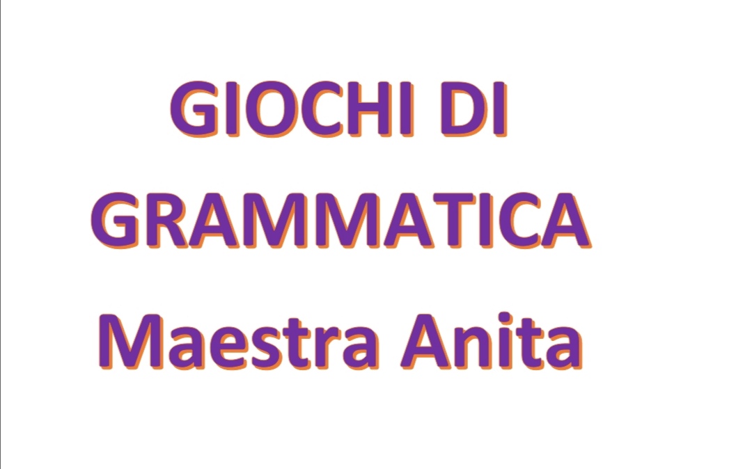 Gioco Di Grammatica C E C Era Ci Sono C Erano Maestra Anita