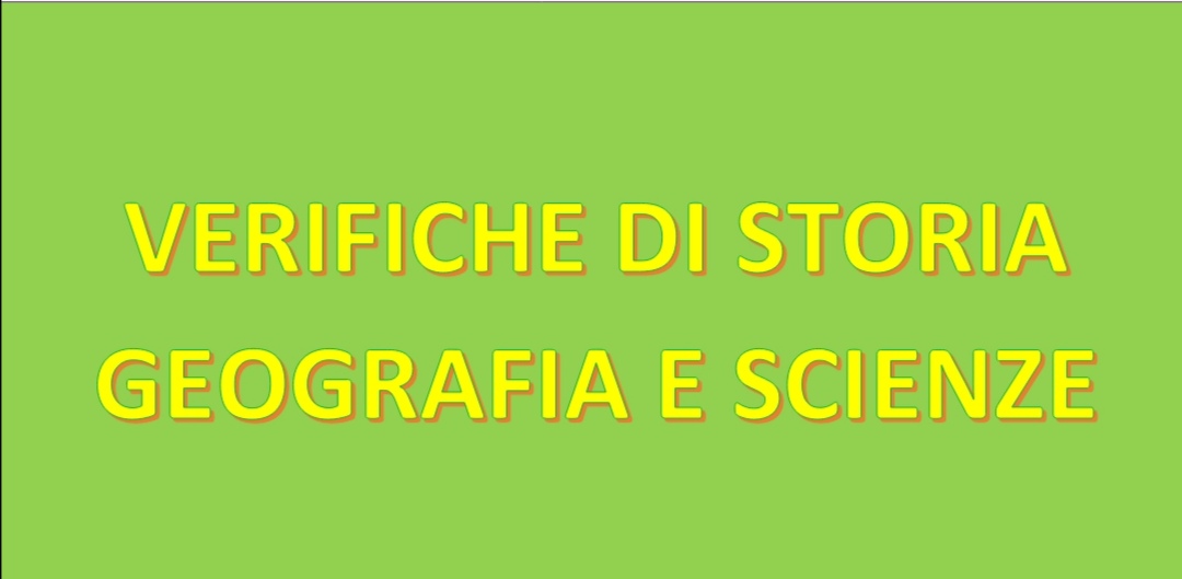 Schede E Verifiche Da Stampare Di Storia Geografia E Scienze Maestra Anita