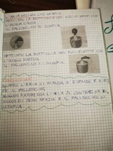 Quaderno di SCIENZE per la classe terza - Maestra Anita